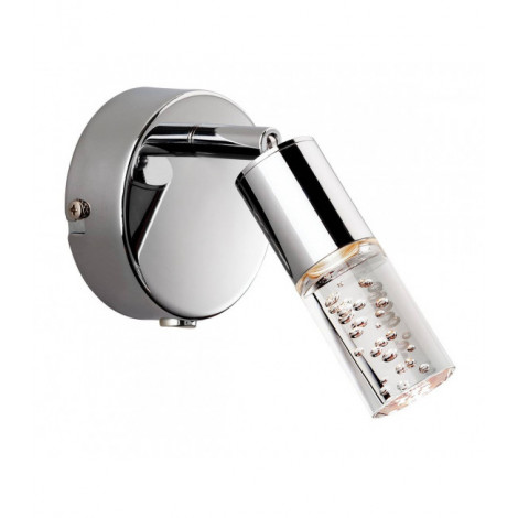 Applique LED Focus, chrome et acrylique|Appliques murales|Luminaire Center