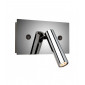 Applique Kent, acier inoxydable|Appliques murales|Luminaire Center