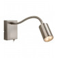Applique flexible Orion, acier brossé|Appliques murales|Luminaire Center