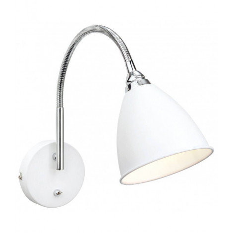 Applique Bari, blanc / chrome|Appliques murales|Luminaire Center