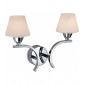 Applique Gina, chrome et verre|Appliques murales|Luminaire Center