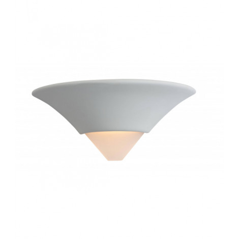 Applique Ceramic, plâtre et verre acide, 35 cm|Appliques murales|Luminaire Center
