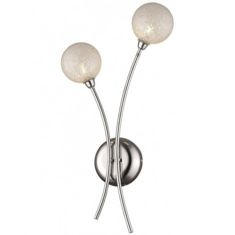 Applique Murale Transparent BLACKPOOL 2 Lumières|Appliques murales|Luminaire Center