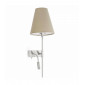 Aplique murale nickel mat Sabana L21 1 ampoule|Appliques murales|Luminaire Center