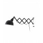 Aplique murale noire Ras 1 ampoule|Appliques murales|Luminaire Center