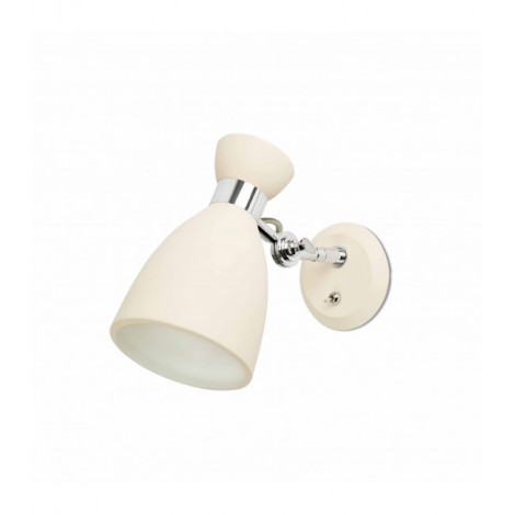 Aplique murale beige Retro 1 ampoule|Appliques murales|Luminaire Center