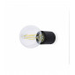 Aplique murale noire Ten 1 ampoule|Appliques murales|Luminaire Center