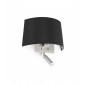 Aplique murale noire Volta H29 1 ampoule|Appliques murales|Luminaire Center