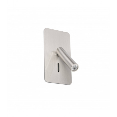 Aplique murale nickel mat Suau|Appliques murales|Luminaire Center