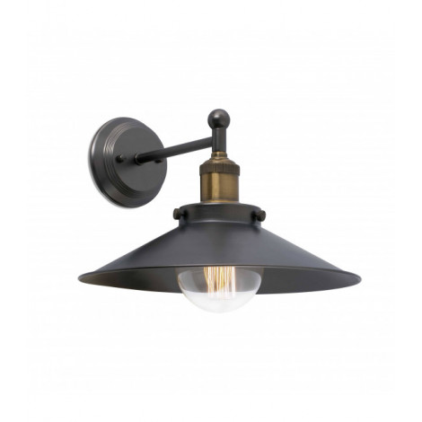 Aplique murale noire Marlin 1 ampoule|Appliques murales|Luminaire Center