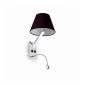 Aplique murale noire Moma 1 ampoule|Appliques murales|Luminaire Center