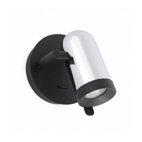 Aplique murale chrome Orleans 1 ampoule|Appliques murales|Luminaire Center
