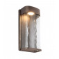 Applique murale LED Bennie laiton antique hauteur 30,4 Cm|Appliques murales|Luminaire Center