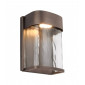 Applique murale LED Bennie laiton antique hauteur 20,3 Cm|Appliques murales|Luminaire Center