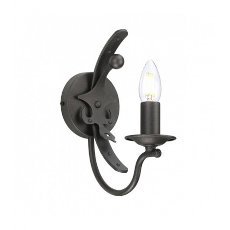 Applique Murale Windsor Graphite diamètre 10,6 Cm|Appliques murales|Luminaire Center