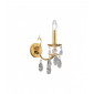 Applique murale en cristal VICTORIA 2 Or 24 Carats 1 ampoule Or|Appliques murales|Luminaire Center