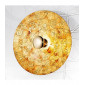 Applique murale design LUNA Or 24 Carats 1 ampoule Diamètre 54 Cm Or Medici|Appliques murales|Luminaire Center