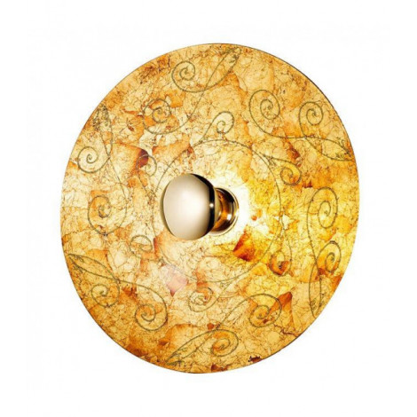 Applique murale design LUNA Or 24 Carats 1 ampoule Diamètre 89 Cm Or Medici|Appliques murales|Luminaire Center