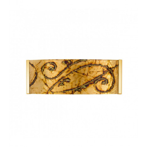 Applique murale design EMOZIONE Or 24 Carats 2 ampoules Or Medici|Appliques murales|Luminaire Center