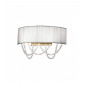 Applique murale design GIOIOSA Or 24 Carats 2 ampoules|Appliques murales|Luminaire Center