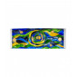 Applique murale design EMOZIONE Or 24 Carats 2 ampoules Bleu Aqua|Appliques murales|Luminaire Center