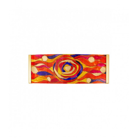 Applique murale design EMOZIONE Or 24 Carats 2 ampoules Rouge Aqua|Appliques murales|Luminaire Center