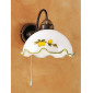Applique murale style cosy NONNA laiton|Appliques murales|Luminaire Center