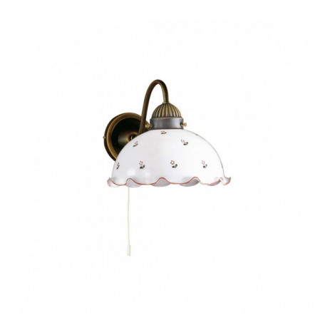 Applique murale style cosy NONNA laiton antique|Appliques murales|Luminaire Center