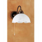 Applique murale vintage NONNA laiton antique 1 ampoule|Appliques murales|Luminaire Center