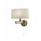 Applique murale HILTON SAND laiton antique 1 ampoule|Appliques murales|Luminaire Center