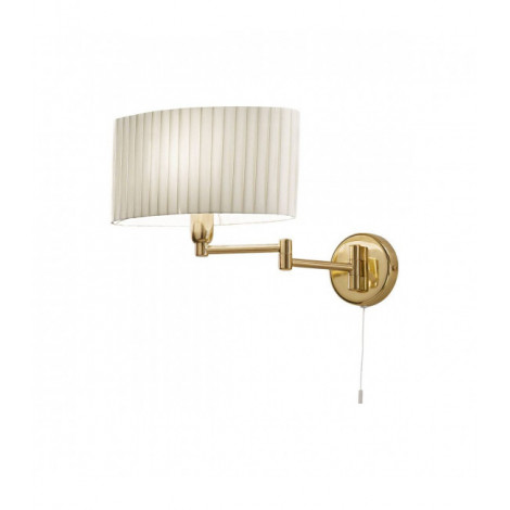 Applique murale HILTON SAND laiton 1 ampoule|Appliques murales|Luminaire Center