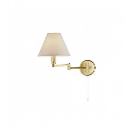 Applique murale HILTON laiton 1 ampoule|Appliques murales|Luminaire Center