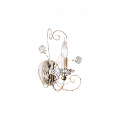 Applique murale ROSSANA Champagne/Or 1 ampoule|Appliques murales|Luminaire Center