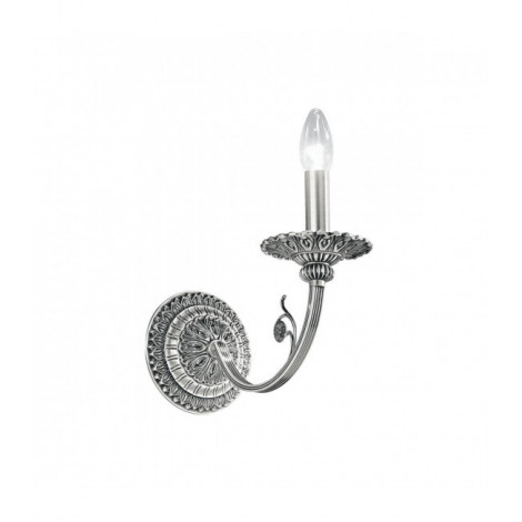 Applique murale classique PISANI chrome 1 ampoule|Appliques murales|Luminaire Center