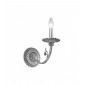 Applique murale classique PISANI chrome 1 ampoule|Appliques murales|Luminaire Center
