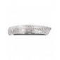 Applique murale design en cristal CARLA chrome 2 ampoules|Appliques murales|Luminaire Center