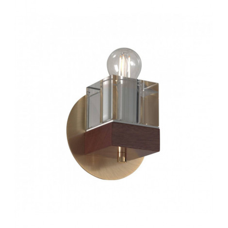 Applique murale design RIVIERA Mahagoni 1 ampoule|Appliques murales|Luminaire Center