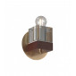 Applique murale design RIVIERA Mahagoni 1 ampoule|Appliques murales|Luminaire Center