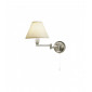 Applique murale HILTON nickel 1 ampoule|Appliques murales|Luminaire Center