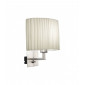 Applique murale SAND nickel 1 ampoule|Appliques murales|Luminaire Center