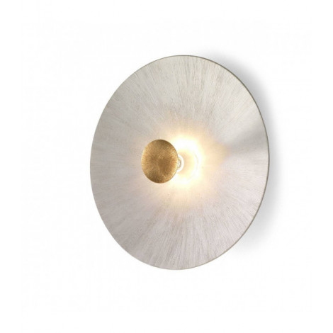 Applique murale MOON blanc mat 1 ampoule Blanc ensoleillé|Appliques murales|Luminaire Center