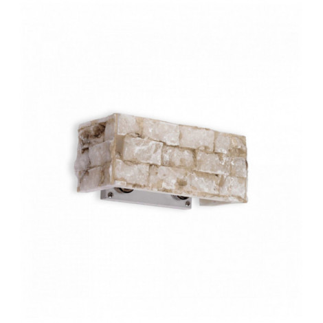Applique murale Alabastre CARRARA 2 ampoules|Appliques murales|Luminaire Center