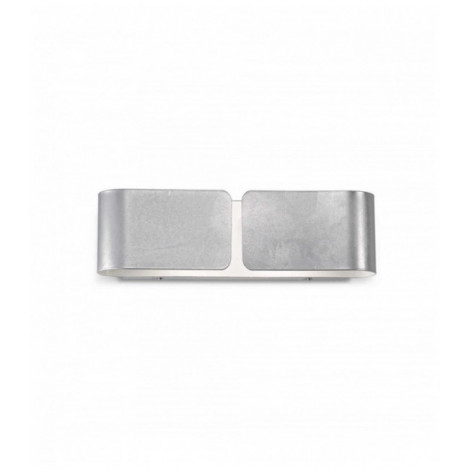 Applique murale Argentée CLIP 2 ampoules Largeur 44 Cm|Appliques murales|Luminaire Center