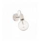 Applique murale Blanche EDISON 1 ampoule|Appliques murales|Luminaire Center