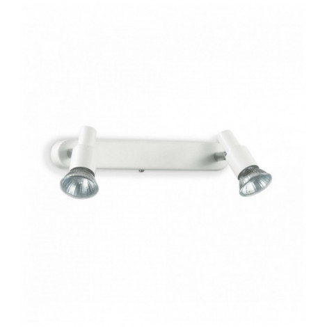 Applique murale Blanche SLEM 2 ampoules|Appliques murales|Luminaire Center