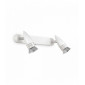 Applique murale Blanche ALFA 2 ampoules|Appliques murales|Luminaire Center