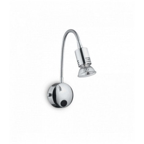 Applique murale Chromée FLEX 1 ampoule|Appliques murales|Luminaire Center