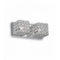 Applique murale Chromée en cristal ADMIRAL 2 ampoules|Appliques murales|Luminaire Center