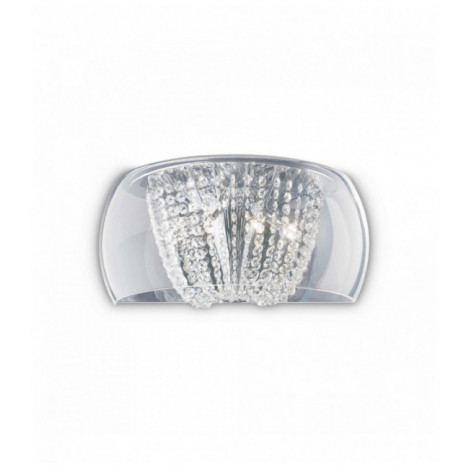 Applique murale Chromée en cristal AUDIL-61 4 ampoules|Appliques murales|Luminaire Center