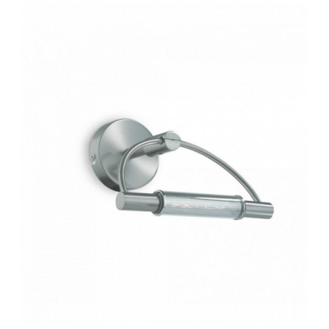 Applique murale Nickel ARCO 1 ampoule|Appliques murales|Luminaire Center